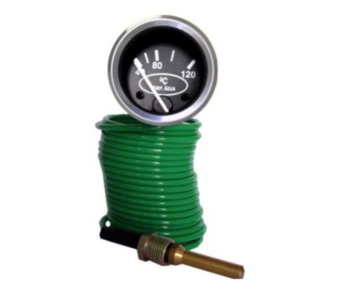TERMOMETRO DA AGUA 52MM CABO 4,50METROS MUL
