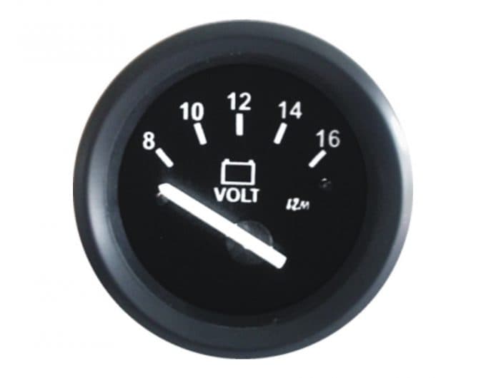 VOLTIMETRO 8>16VTS 52MM DYNAPAC