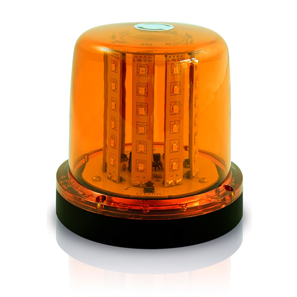 GIROLED 54 LEDS 12/24V AMBAR S/IMÃ