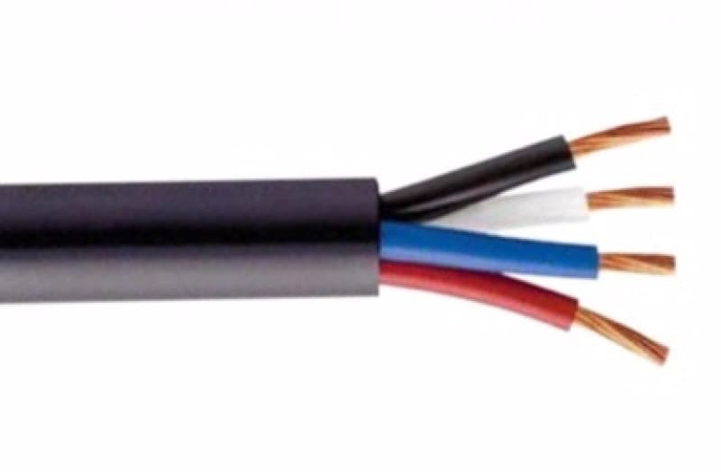 CABO PP 4X1,00MM ROLO COM 25MTS