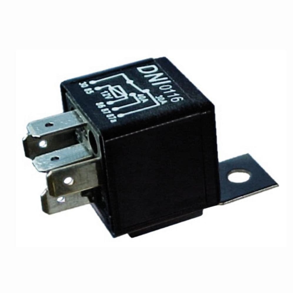 RELE AUX. 5T 40/30A 12V C/S