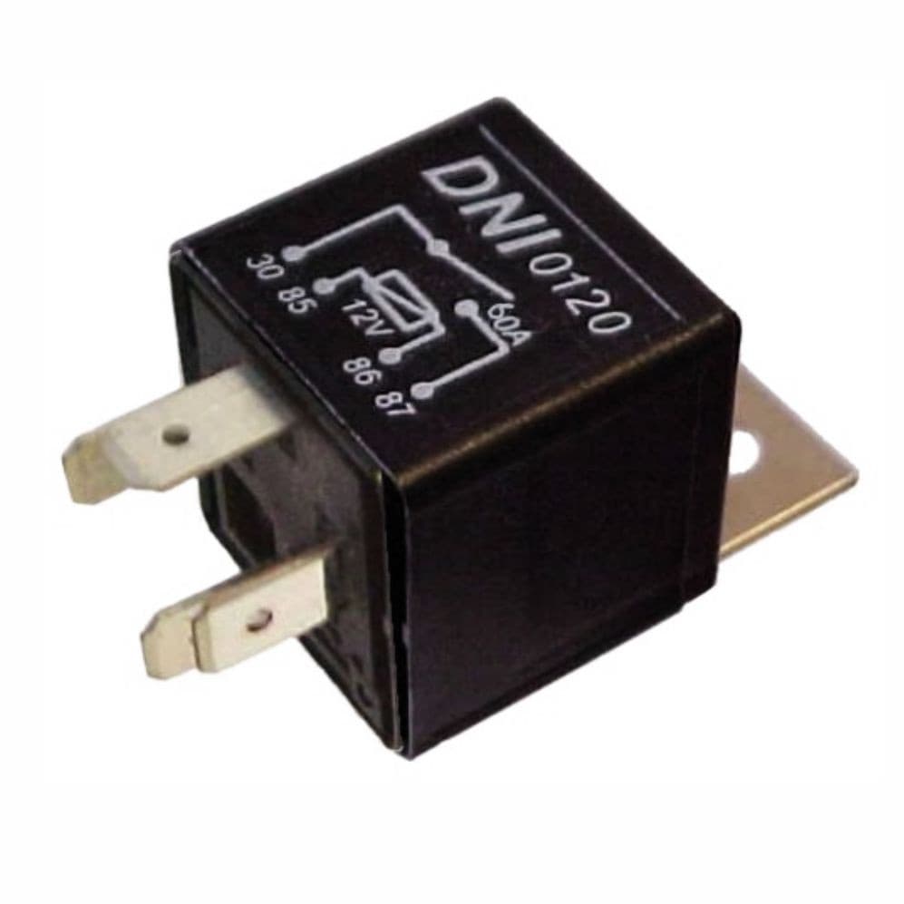 RELE AUX. 4T 60A 12V C/S