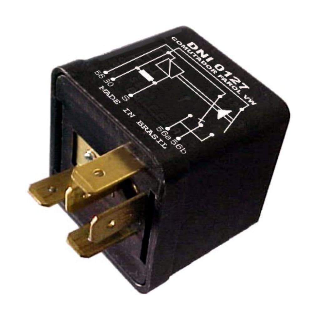 RELE FAROL 5T 12V GRAMP. FIXAÇÃO