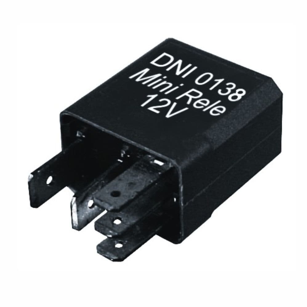 RELE MINI AUX. 5T 40/30A 12V