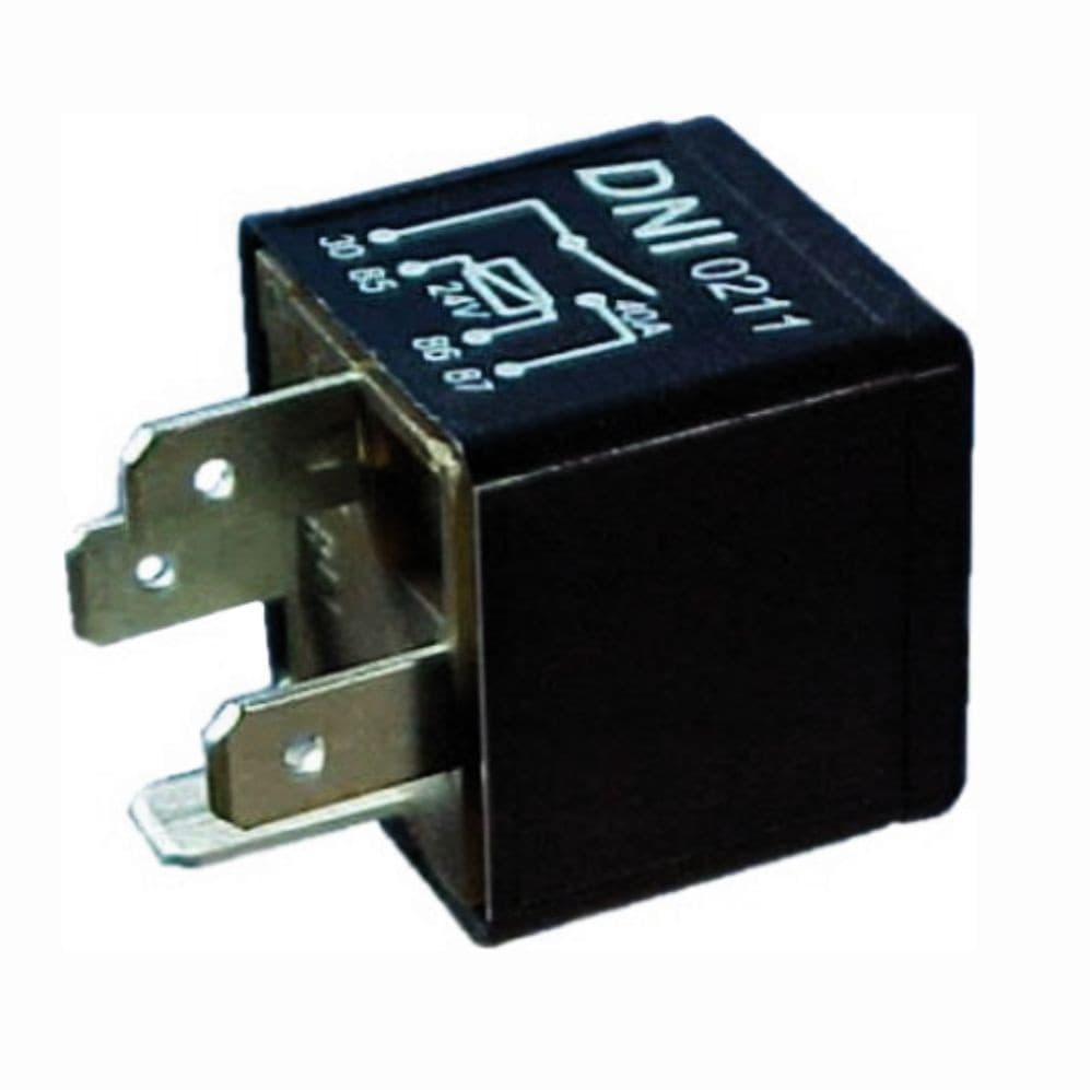RELE AUX. 4T 40A 24V