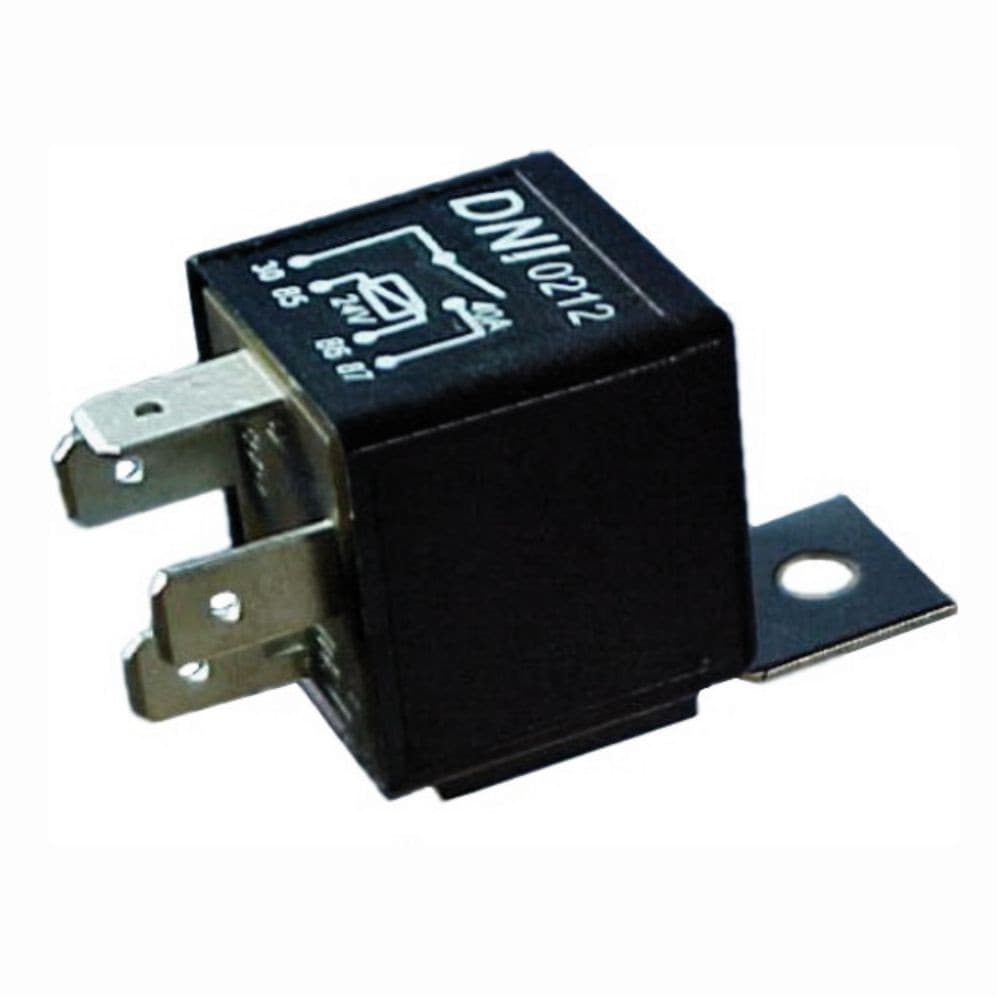 RELE AUX. UNIV. 4T 40A 24V C/S