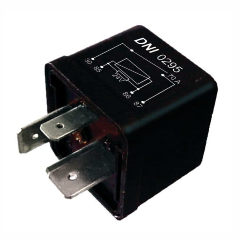 RELE AUX. 4T 70A 24V