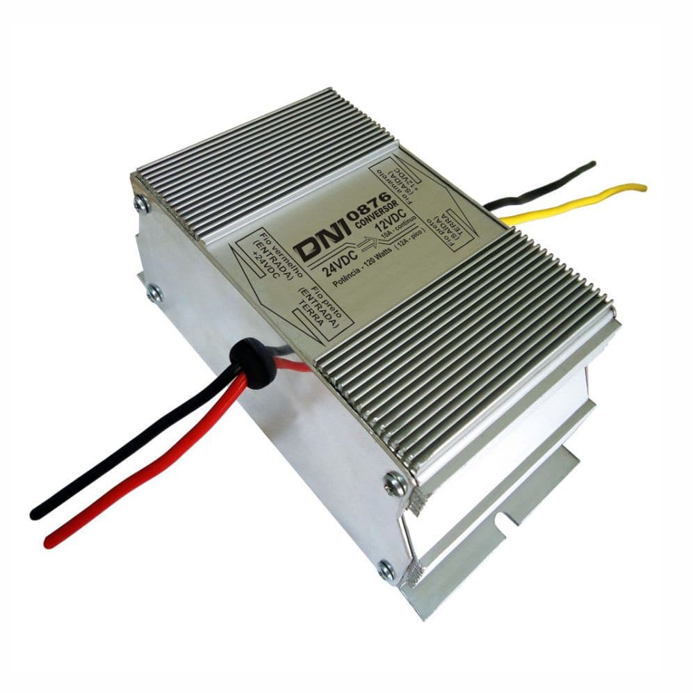 CONVERSOR DE 24VDC PRA 12VDC 120W 12A