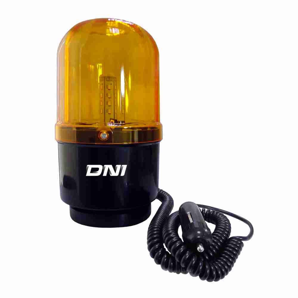 GIROLED 24 LEDS AMBAR BIVOLT C/IMA E PLUG