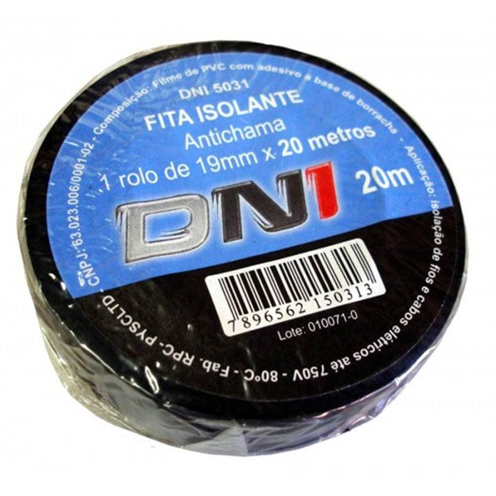 FITA ISOLANTE 20 MTS 13X19MM