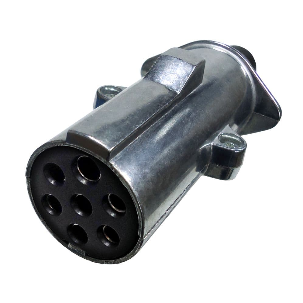 TOMADA ELETR. ENGATE  7 POLOS MACHO ALUMINIO