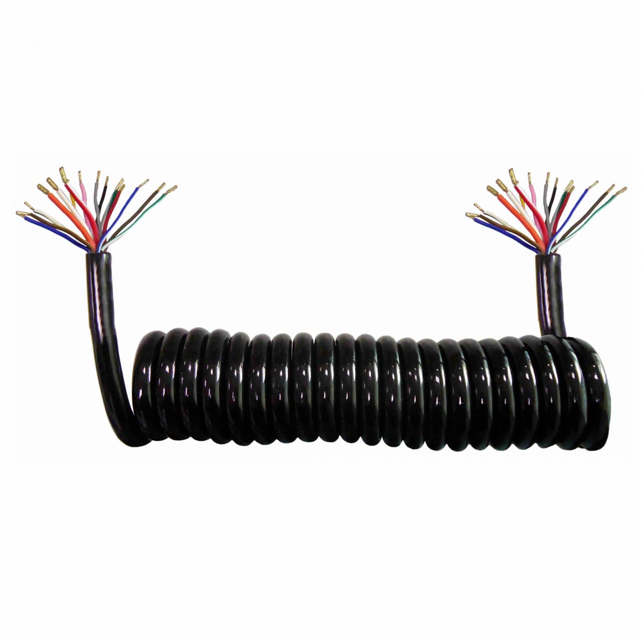 CHICOTE ESPIRAL ABS 15 VIAS 3V 2,50MM 12V 1,5MM