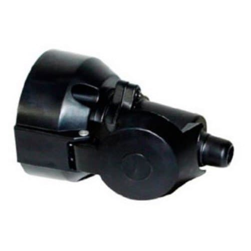 TOMADA ELETRICA PLASTICA 7 POLOS REDONDA