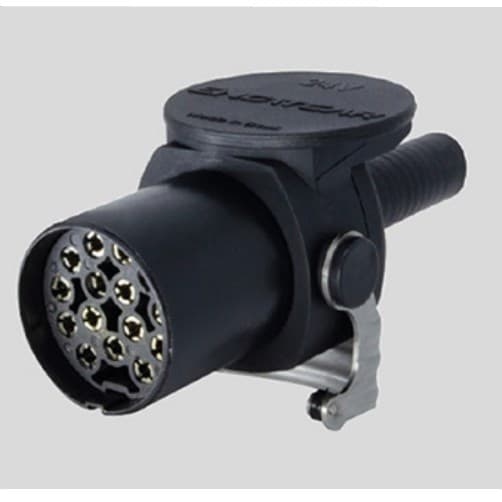 TOMADA ELETRICA 15 POLOS MACHO PARA ABS/RASTR