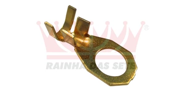 TERMINAL OLHAL FURO 3/8 REFORCADO PCT 10 PÇS