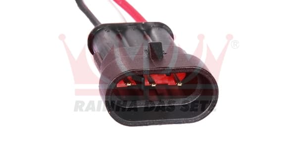 CONECTOR FEMEA 3 VIAS FEMEA INJECAO