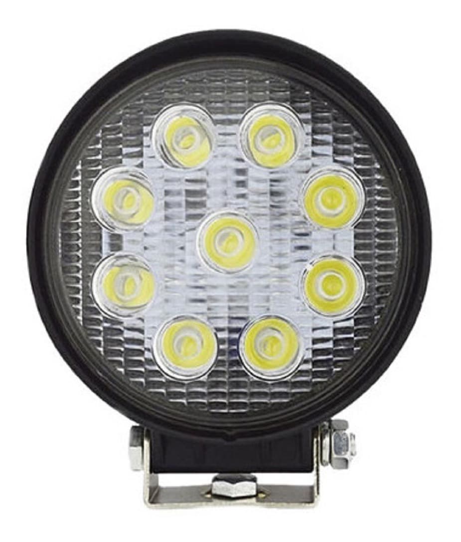 FAROL AUX. REDONDO 9 LED BIVOLT 27W 115M SMD