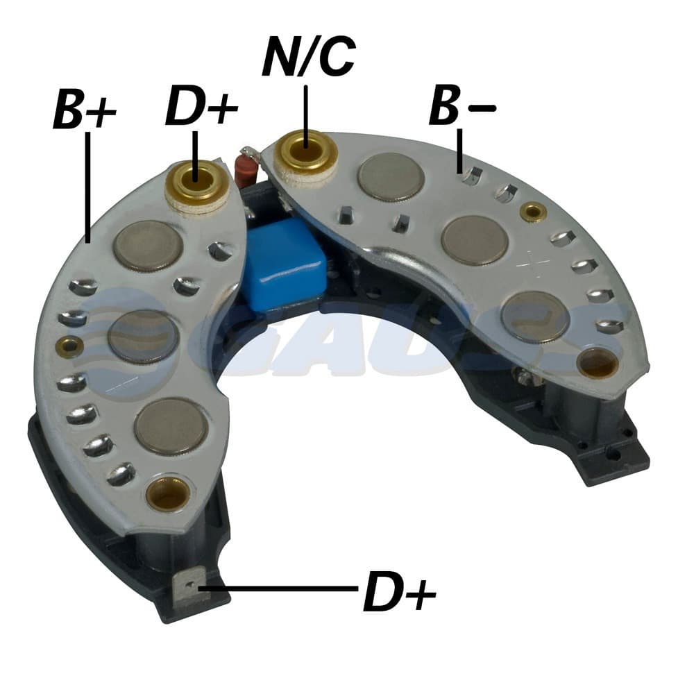 CONJ.RETIF.120A,DIODO CITROEN C15 1.8D/BX 19/BX16/