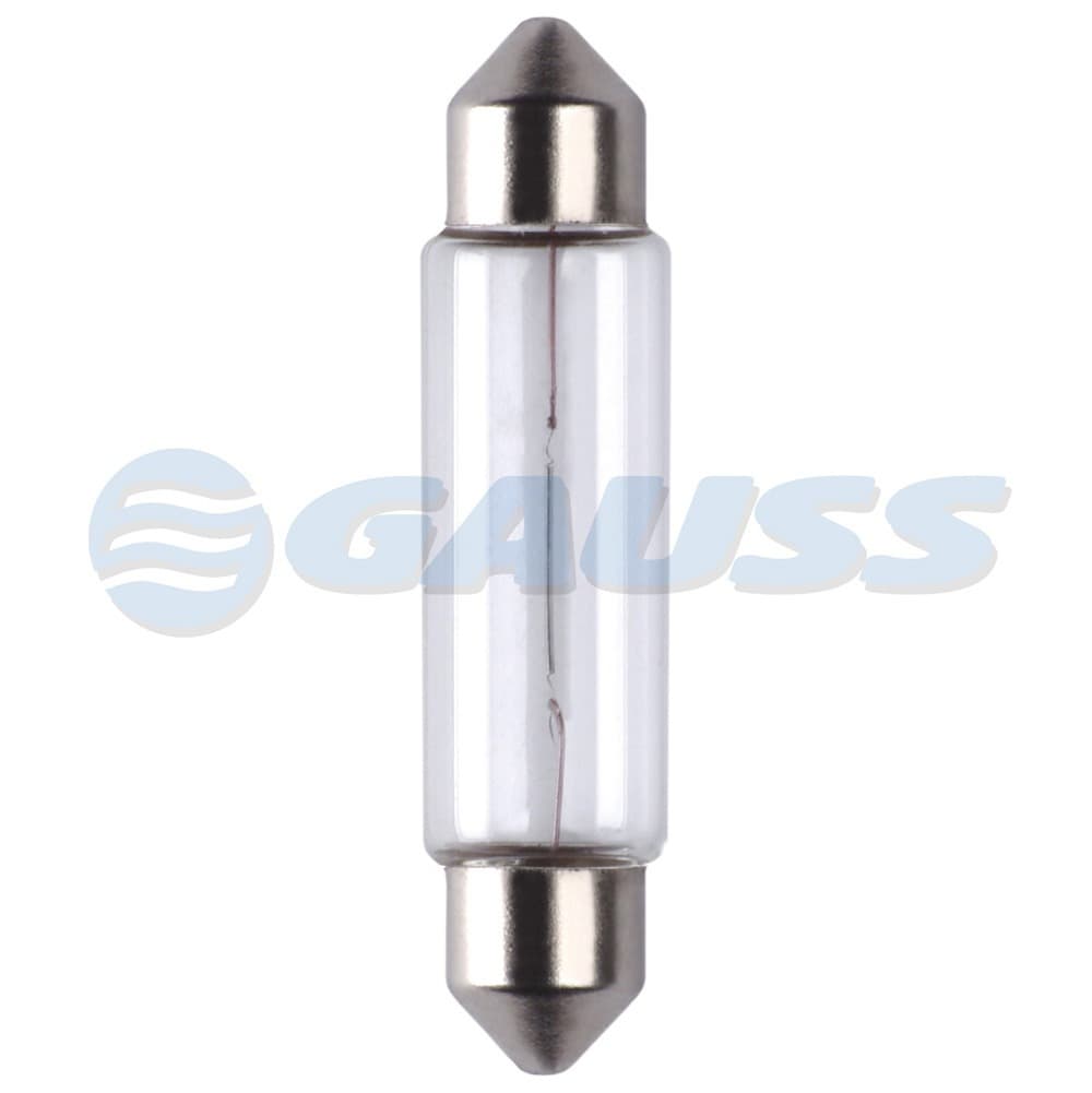 LAMPADA 6411 10W 12V TORPEDO 44MM