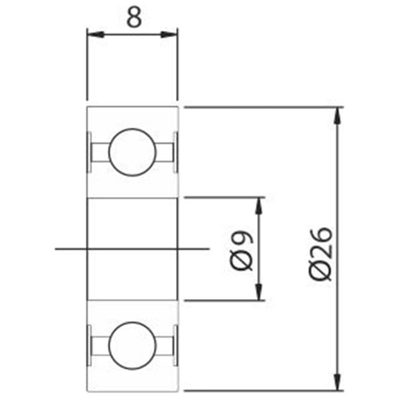 ROLAMENTO MITSUBISHI 09X26X08