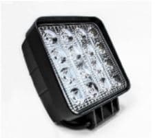 LED TRAB DICIPADOR DE CALOR QUADRADO 48W 16LEDS 12