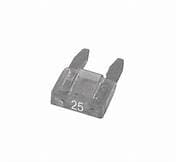 FUSIVEL MINI LAMINA 25A INCOLOR