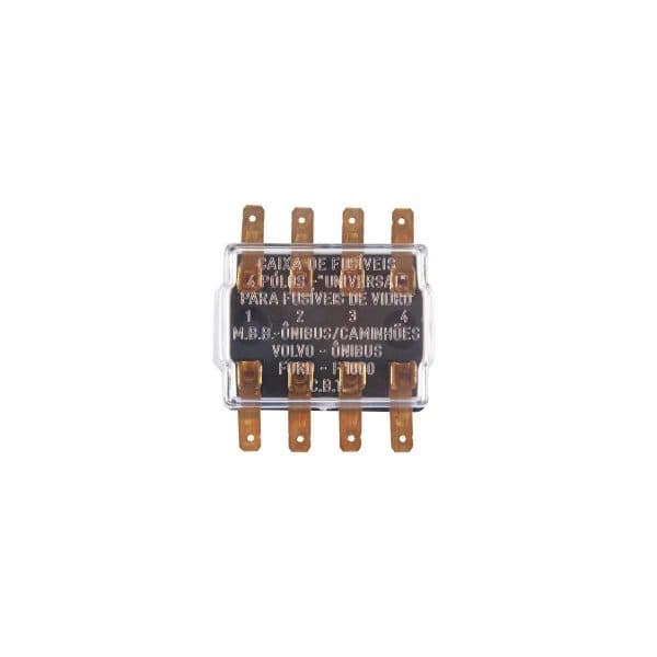 CAIXA FUSIVEL MB ONIBUS F1000 CBT DIVER. 8 FUSIVEL