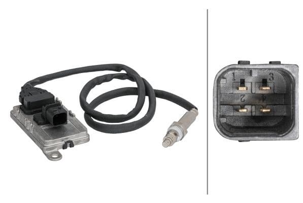 SENSOR NOX SCANIA S6 PGR 2019 CONECTOR QUADRADO