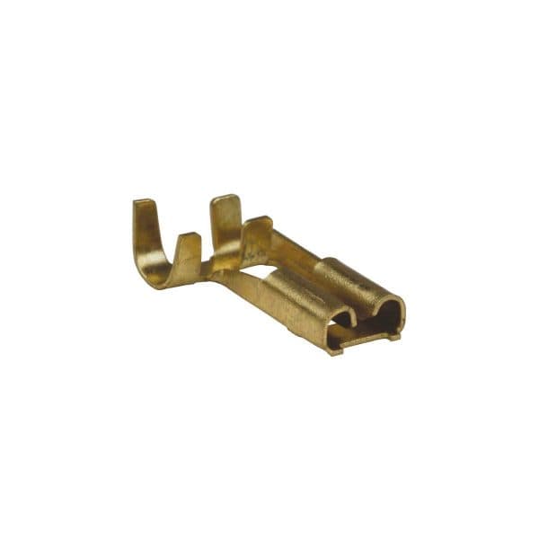 TERMINAL BANDEIRA 4.8MM MACHO C/100PÇS
