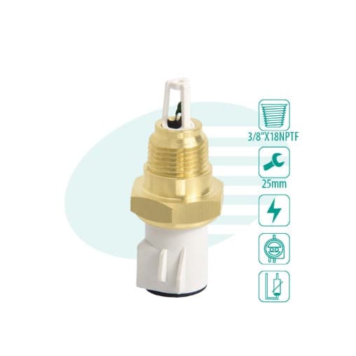 SENSOR TEMP. AR F100/ESCORT/FIESTA/RANGER, GOL/PAR