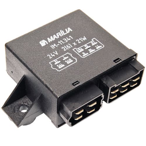 RELE PISCA MB >83 10 TERM.NEGAT.CARCACA 24V 21W