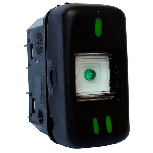 INT.DE TECLA PRETO CAMINHAO E ONIBUS MBB 88 12V