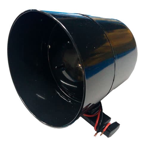 SIRENE PIEZOELETRICA UM TOQUE 12V CORRENTE: 0,3A 1