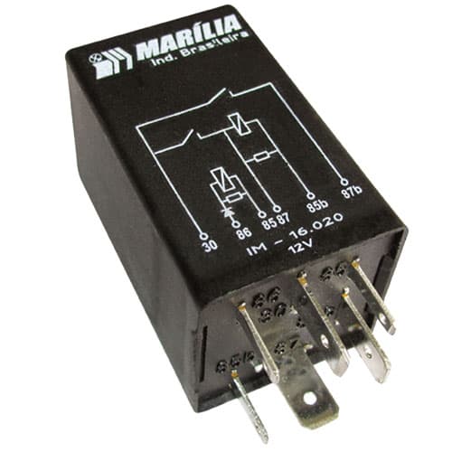 RELE TEMPORIZADOR INJECAO ELET. OMEGA 6T 15A 12V
