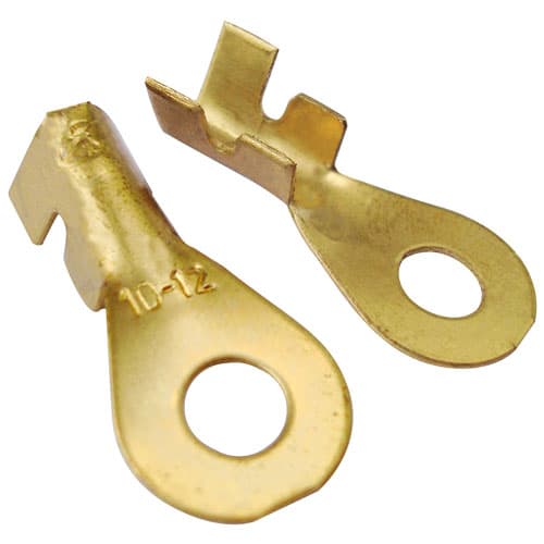 TERMINAL FIO C/FURO COMP.26,5MM ESP.0,9MM D.INT.5,