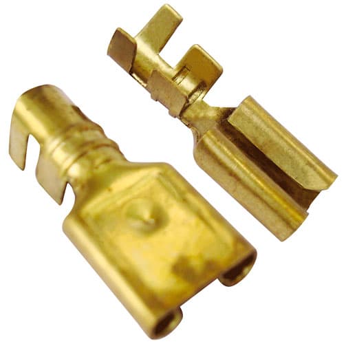 TERMINAL ENCAIXE FEMEA GRANDE COMP. 25MM ESP. 0,45