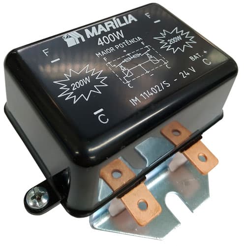 RELE DUPLO DE FAROIS UNIVERSAL 24V 400W CAM/ONIBUS