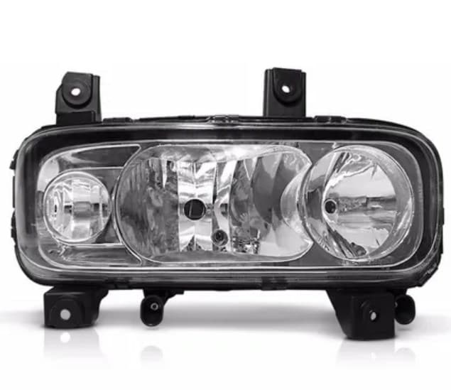 FAROL COMPLETO MB ATEGO LISO LE