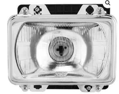FAROL MB ONIB/CAM CARA PT ARO CROM  LD/LE