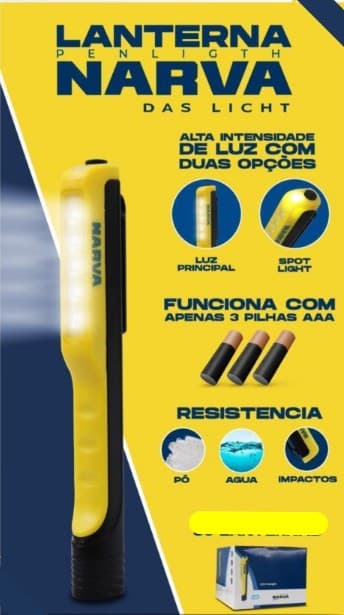 LANTERNA LED ELETRICA PORTATIL