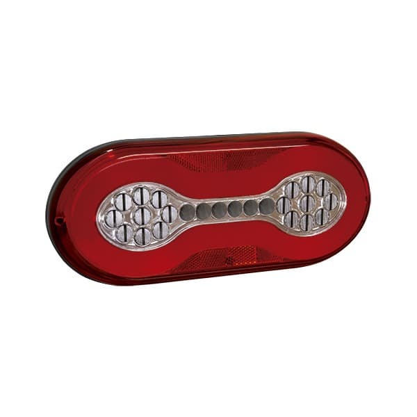 BLOCO TRAS. PHANTOM LED 24V. C/LENTE ACRI. BIC. LE