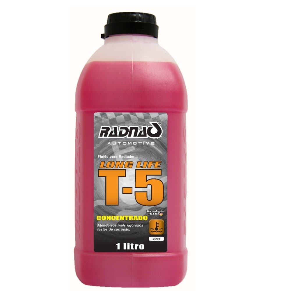 FLUIDO RADIADOR TROPICAL T-5 VERM. LONG LIFE 1L