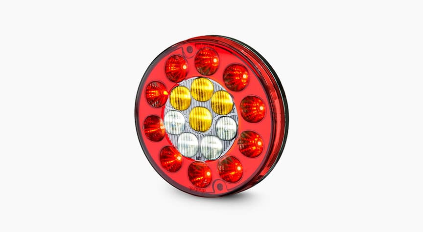 BLOCO LANT. UNIVERSAL 135MM LED 12V L/F/S/R CONEC