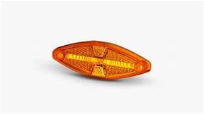 LANT. LAT. R7 LED. BIVOLT ACRÍLICO AM (SAIDA FIO)