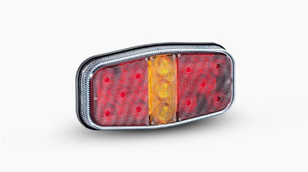 LANT. TRAS. UNIVERSAL LED S/RE 12V  FIOS