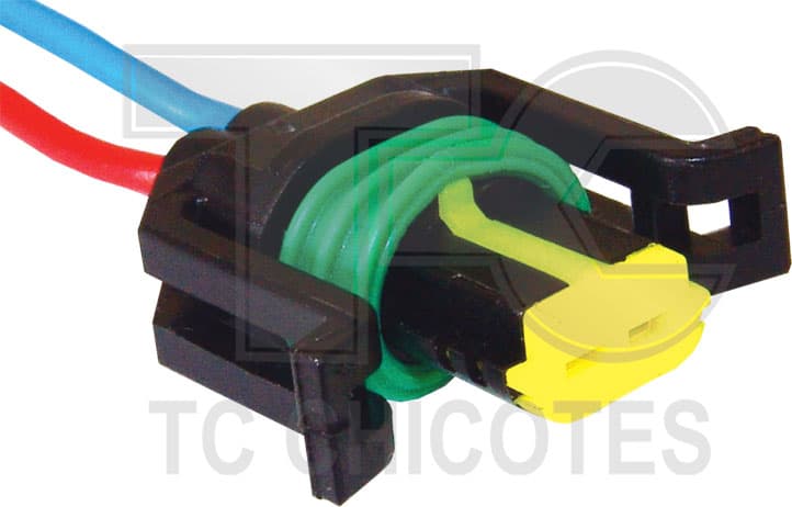 CONECTOR 2 VIAS BICO INJ. VW/GM