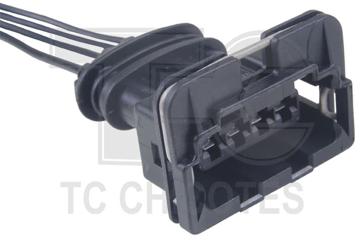 CONECTOR 4 VIAS M.LENTA/BOB.IG. C/ FIO