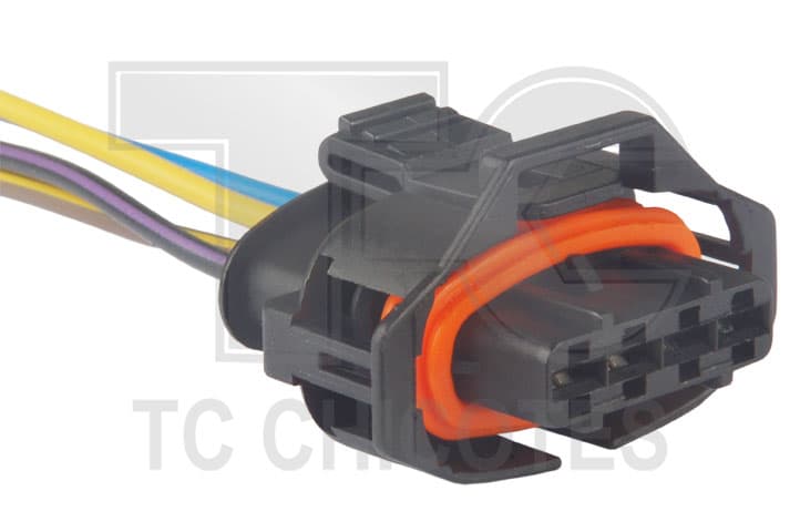 CONEC. 4 FIOS CORSA, FIAT, VECTRA SENSOR MAP C/FIO