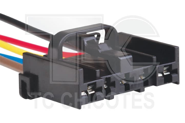 CHICOTE PARA REPARO INJ.ELTRON.5 VIAS TERM 6.3/2.8