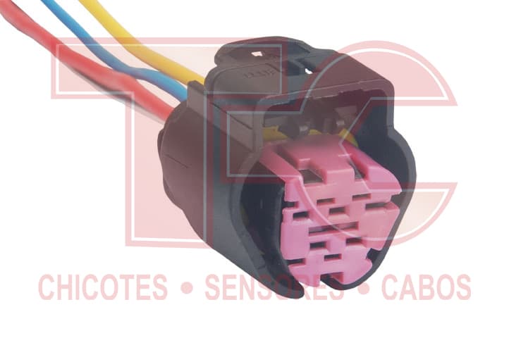 CHICOTE REPARO 5 VIAS FÊMEA MONTANA CRUZE ONIX